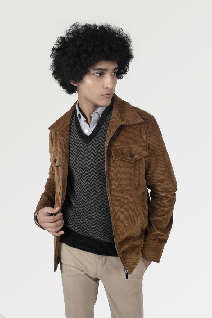 Brown Corduroy Jacket
